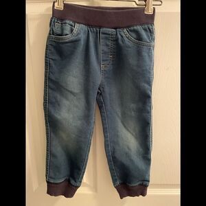 Lucky Brand toddler jogger style denim jeans size 3T